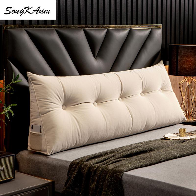 SongKAum Northern Europe Modern Long Bedside pillows with filling Washable pillow Single double home cushion Tatami For Sleeping
SongKAum Northern Europe Modern Long Bedside pillows with filling Washable pillow Single double home cushion Tatami For Sleeping