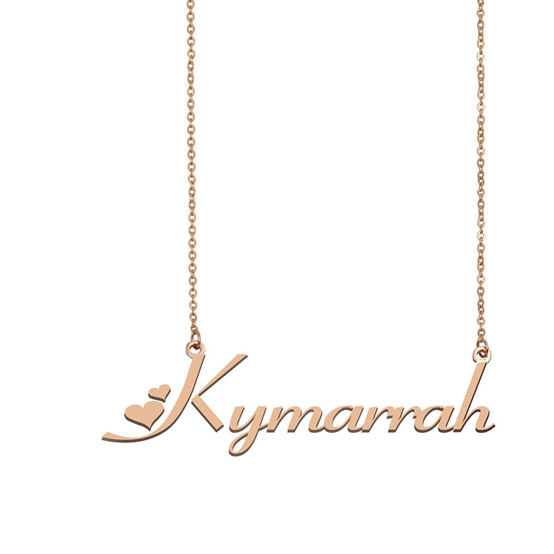 Kymarrah Name Necklace Custom Nameplate Pendant for Women Girls Birthday Gift Kids Best Friends Jewelry 18k Gold Plated Stainless Steel, Silver
Kymarrah Name Necklace Custom Nameplate Pendant for Women Girls Birthday Gift Kids Best Friends Jewelry 18k Gold Plated Stainless Steel, Silver