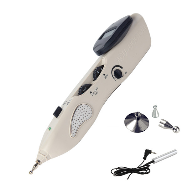 Multi-function acu pen Hand Held T.E.N.S. and Point Detector with Digital Display, Electro Acupuncture Point Stimulator device