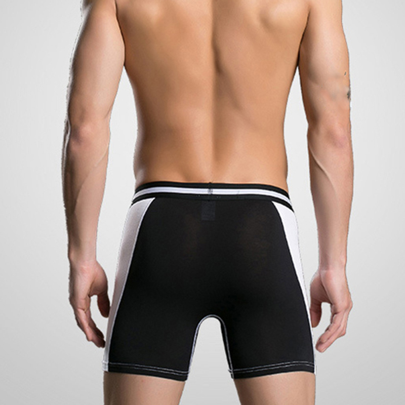 New Men Underwear Boxers Long Leg Short Boxer Homme Panties Calzoncillos Men's Boxershorts Man Heren Ondergoed Lange Pijpen XXXL 201023