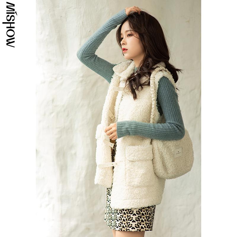 MISHOW 2021 Winter Vest For Women Solid Turn Down Collar Warm Outerwear Sleeveless Clothing Female Outdoor Clothing MX20D6632, Creamy-white
MISHOW 2021 Winter Vest For Women Solid Turn Down Collar Warm Outerwear Sleeveless Clothing Female Outdoor Clothing MX20D6632, Creamy-white