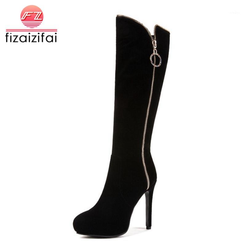 Coolcept Size 33-43 Woman High Heel Women Boots Winter Shoes Woman Platform Knee Boots Zipper Fashion Shoes Ladies Footwear1, Black
Coolcept Size 33-43 Woman High Heel Women Boots Winter Shoes Woman Platform Knee Boots Zipper Fashion Shoes Ladies Footwear1, Black