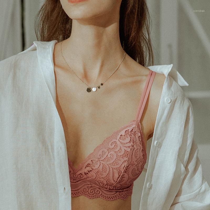 Bras Wireless Bralette Roseheart Seamless Thin French Style Lace Triangle BRA CUP Women's Underwear Soft Sporty Bra1, Pink
Bras Wireless Bralette Roseheart Seamless Thin French Style Lace Triangle BRA CUP Women's Underwear Soft Sporty Bra1, Pink