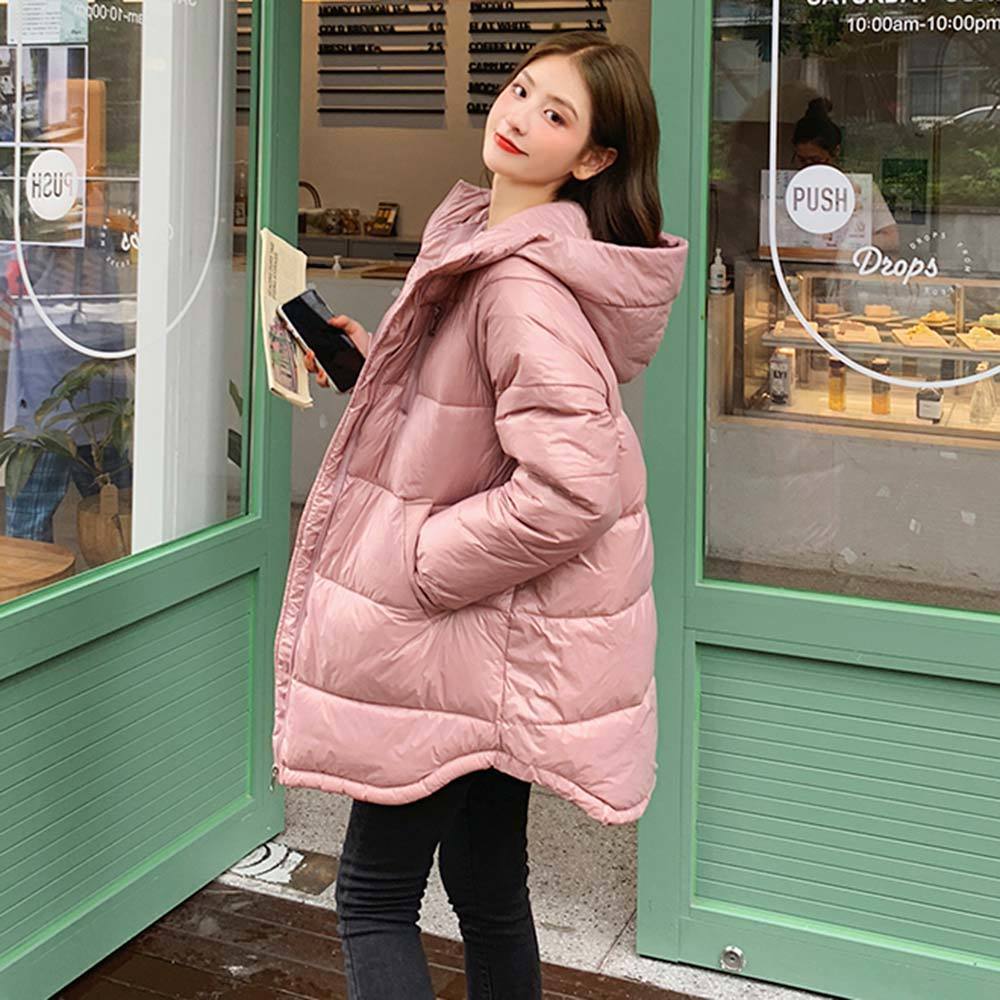 Vielleicht 2020 New Long Hooded Parkas Winter Jacket Women Warm Thick Down Jacket Coat Female Long Winter Coat Women Clothing LJ201127
