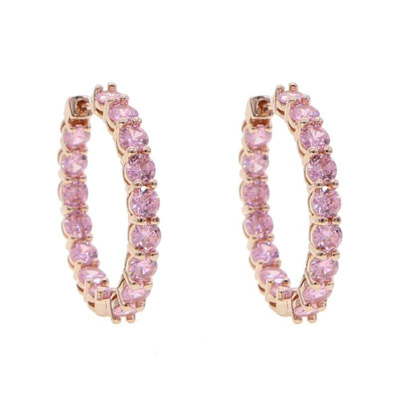 pink cz hoop earring for girl women rose gold color pinky huggie hoops classic fashion jewelry
pink cz hoop earring for girl women rose gold color pinky huggie hoops classic fashion jewelry