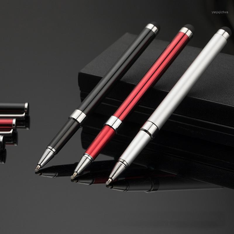 3pcs metal Capacitive Stylus ballpoint pen 1.0mm roller ball Classic office pens Stationery School supplies Canetas escolar 20081, Red
3pcs metal Capacitive Stylus ballpoint pen 1.0mm roller ball Classic office pens Stationery School supplies Canetas escolar 20081, Red