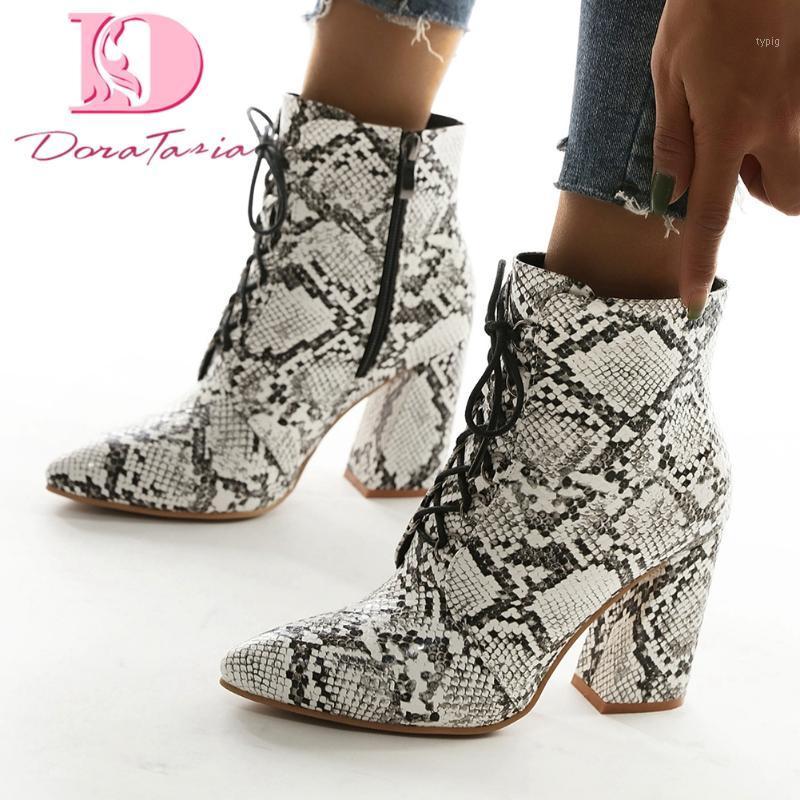 DoraTasia New Fashion Ladies Thick High Heels Ankle Boots Pointed Toe Zip Mixed Colors Boots Women Print Party Shoes Woman1, Snake
DoraTasia New Fashion Ladies Thick High Heels Ankle Boots Pointed Toe Zip Mixed Colors Boots Women Print Party Shoes Woman1, Snake