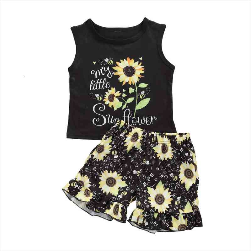 1-5y Summer Lovely Infant Baby Clothes Sets Sunflowers Print Sleeveless Pullover Vest Top shorts 2pcs, White
1-5y Summer Lovely Infant Baby Clothes Sets Sunflowers Print Sleeveless Pullover Vest Top shorts 2pcs, White