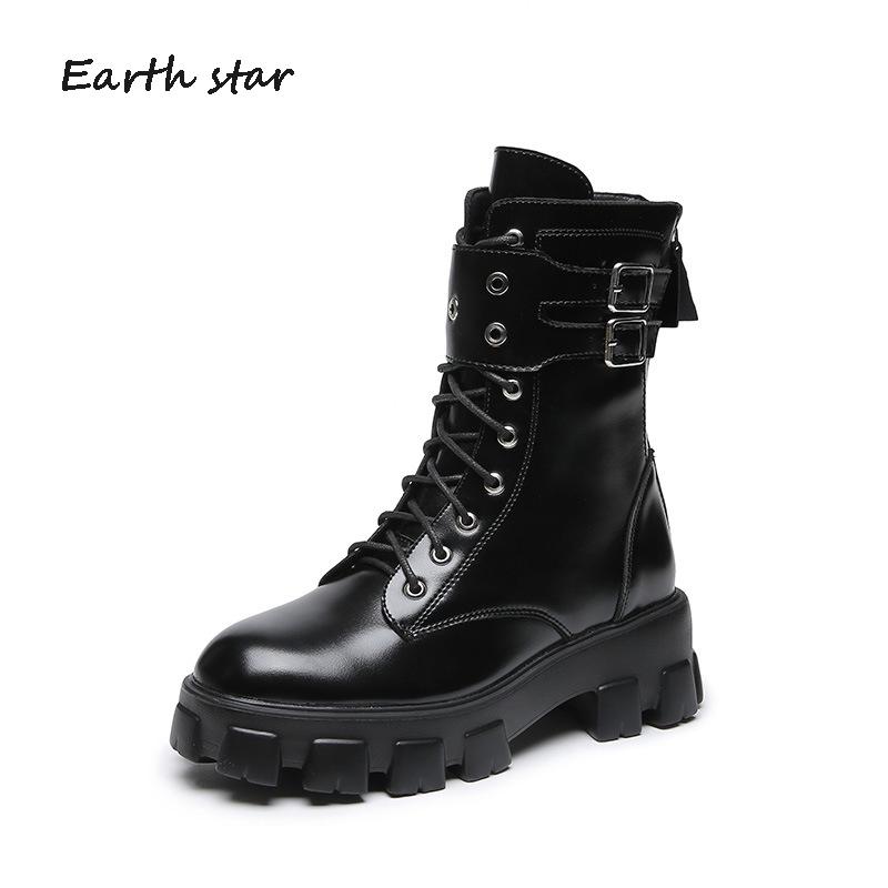 botas mujer 2020 Autumn Shoes Women Boots Fashion Rivets zapatos de mujer Ladies footware Thick Bottom Ankle Boots Black
botas mujer 2020 Autumn Shoes Women Boots Fashion Rivets zapatos de mujer Ladies footware Thick Bottom Ankle Boots Black