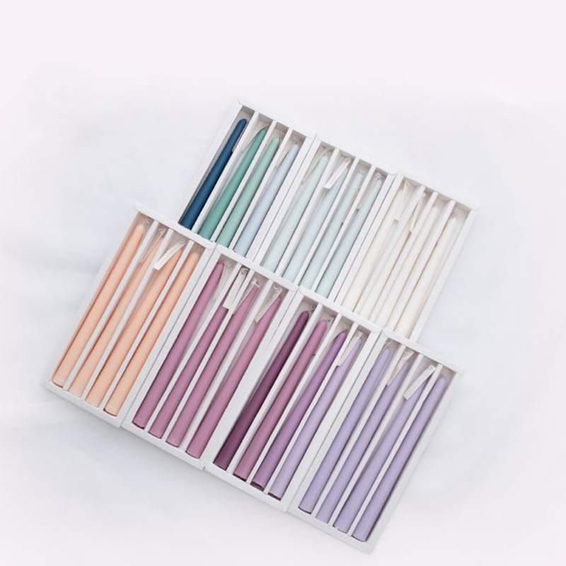 Festival Long Stick Wax Banquet Candles Pure Plants Stick Candles Scented Wedding Gift Wax Party Decoration Products Hot
Festival Long Stick Wax Banquet Candles Pure Plants Stick Candles Scented Wedding Gift Wax Party Decoration Products Hot