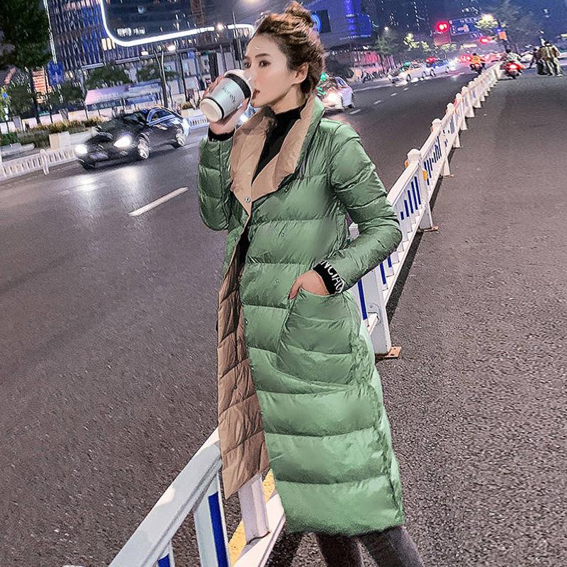 Down Jacket Women 2021 Winter New Korean Style Over-the-knee Mid-length Coat, Beige
Down Jacket Women 2021 Winter New Korean Style Over-the-knee Mid-length Coat, Beige