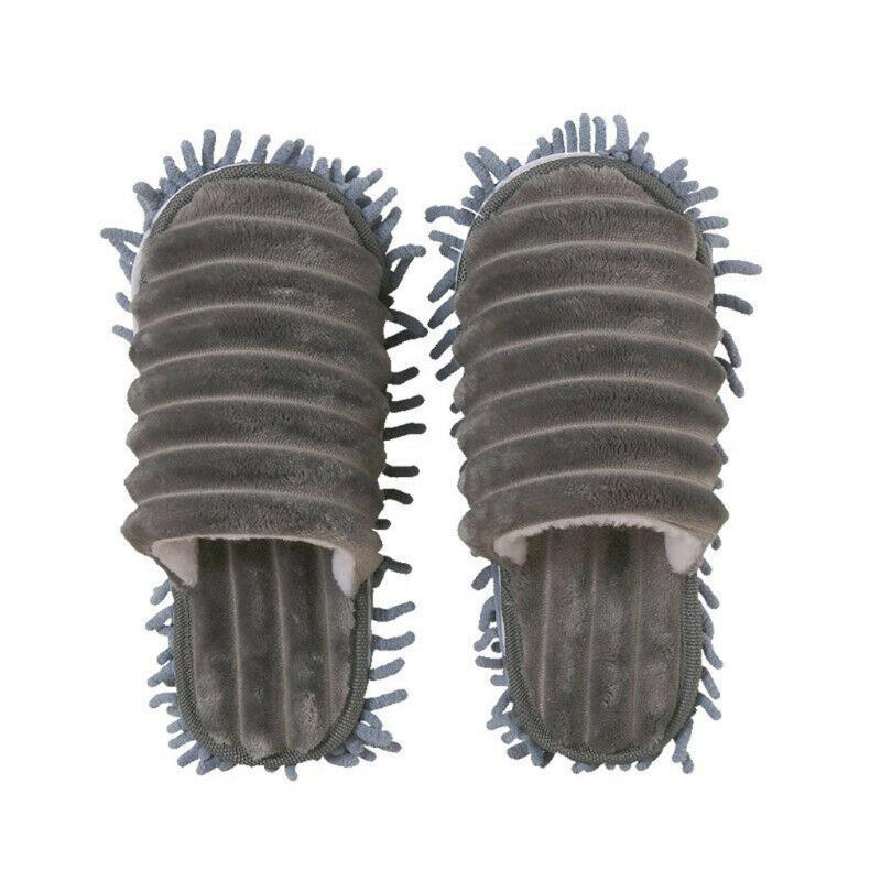 1 Pair Dust Mops Slipper Lazy House Floor Polishing Cleaning Easy Foot Sock Shoe Cover Mop Slippers, Gray
1 Pair Dust Mops Slipper Lazy House Floor Polishing Cleaning Easy Foot Sock Shoe Cover Mop Slippers, Gray