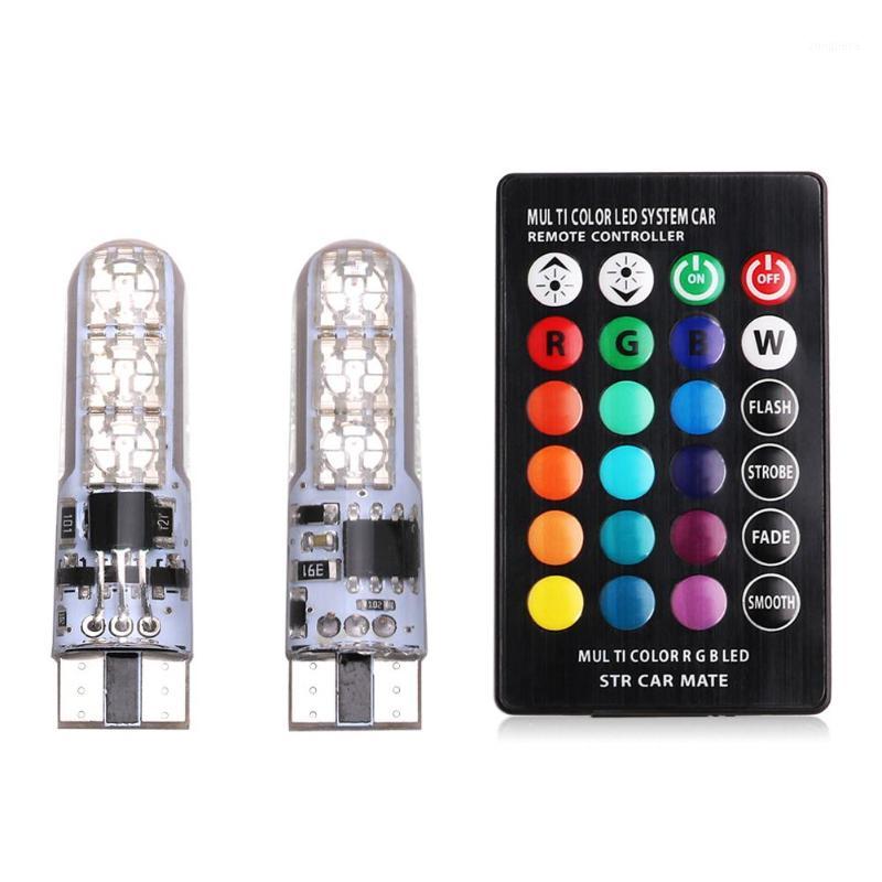 Car RGB LED 12V T10 LED RGB SMD Signal Lamp Reading Wedge Light Car Interior Decorative Lights Light1, As pic
Car RGB LED 12V T10 LED RGB SMD Signal Lamp Reading Wedge Light Car Interior Decorative Lights Light1, As pic