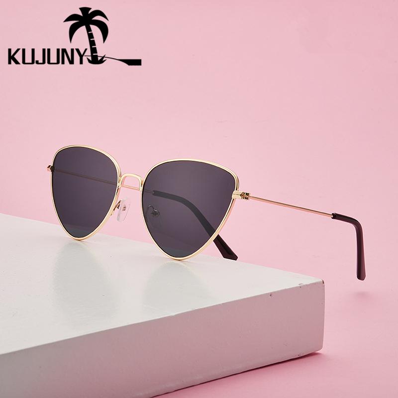 KUJUNY Metal Frame Cat Eyes Sunglasses for Women Fashion Trendy Female Sun Glasses Ladies Cat's Eye Eyeglasses Goggles
KUJUNY Metal Frame Cat Eyes Sunglasses for Women Fashion Trendy Female Sun Glasses Ladies Cat's Eye Eyeglasses Goggles