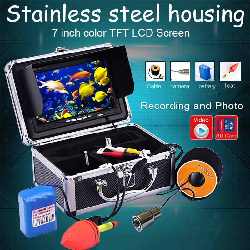 Support DVR Function 12 Infrared LED 1000TVL HD 7'' LCD Monitor IP68 Level Deeply Function Underwater Fishing Video Camera WF13R
Support DVR Function 12 Infrared LED 1000TVL HD 7'' LCD Monitor IP68 Level Deeply Function Underwater Fishing Video Camera WF13R