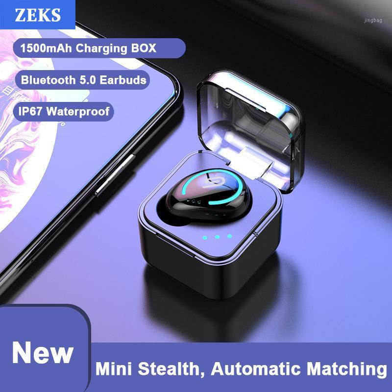 ZEKS Single Ear MINI Wireless Bluetooth Earphone HIFI In-Ear Earbuds IP67 Waterproof Bluetooth 5.0 Magnetic Earphone1
ZEKS Single Ear MINI Wireless Bluetooth Earphone HIFI In-Ear Earbuds IP67 Waterproof Bluetooth 5.0 Magnetic Earphone1