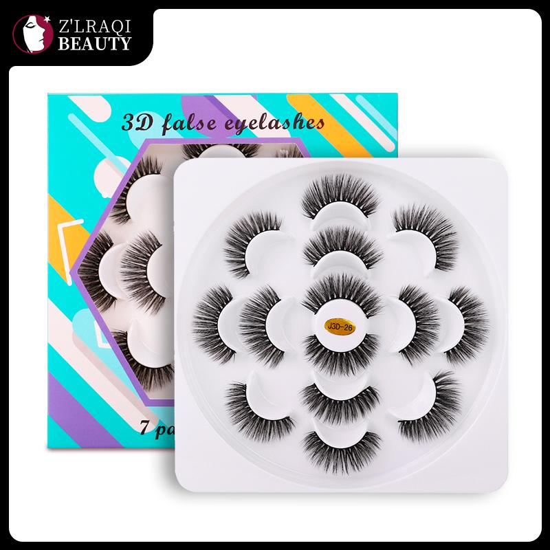3D Fluffy Lash Handmade Makeup 7Pairs Set Faux Fauc Cils Mink Eyelashes Bulk Natural Wispy False Strip Lashes Wholesale Eyelash
3D Fluffy Lash Handmade Makeup 7Pairs Set Faux Fauc Cils Mink Eyelashes Bulk Natural Wispy False Strip Lashes Wholesale Eyelash