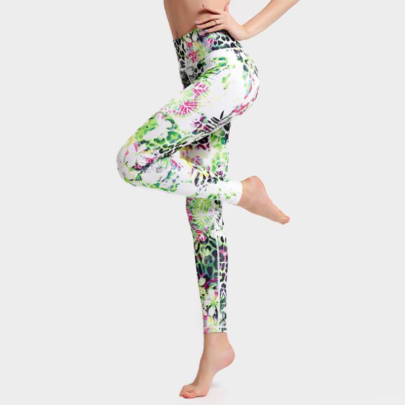 Women Fitness Yoga Pants Slim High waist Sport Leggings Gym Elastic Romantic Printed Long Tights for Running Tummy Control1, As shown 
Women Fitness Yoga Pants Slim High waist Sport Leggings Gym Elastic Romantic Printed Long Tights for Running Tummy Control1, As shown
