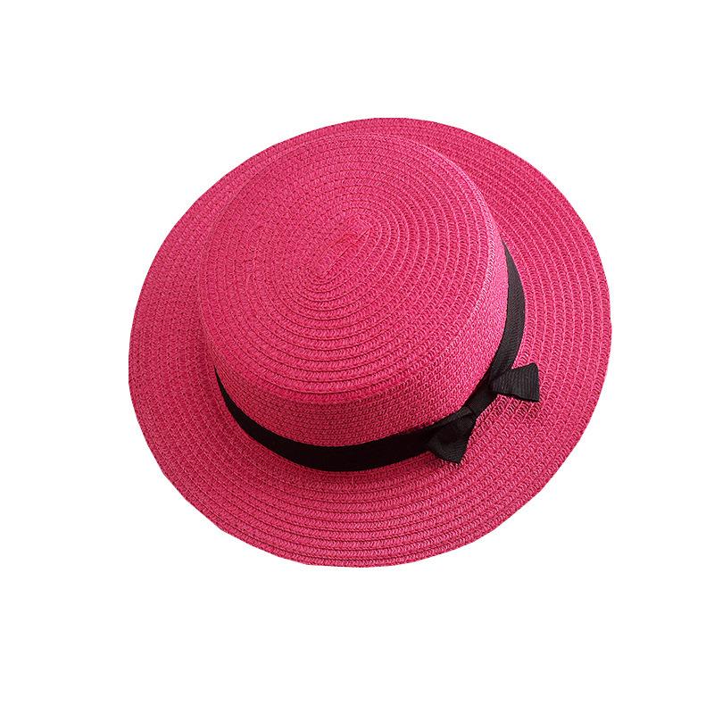 Wide Brim Hats Korean Pattern Women's Solid Color Edge Straw Hat Summer Sunscreen Dome Fashion Bind Rope Formal, Adult coffee d-3
Wide Brim Hats Korean Pattern Women's Solid Color Edge Straw Hat Summer Sunscreen Dome Fashion Bind Rope Formal, Adult coffee d-3