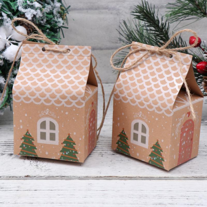15pcs Kraft Paper Packing Box Christmas Candy Box Gift Container Small House Design Sweet Case Party Supplies Paper
15pcs Kraft Paper Packing Box Christmas Candy Box Gift Container Small House Design Sweet Case Party Supplies Paper