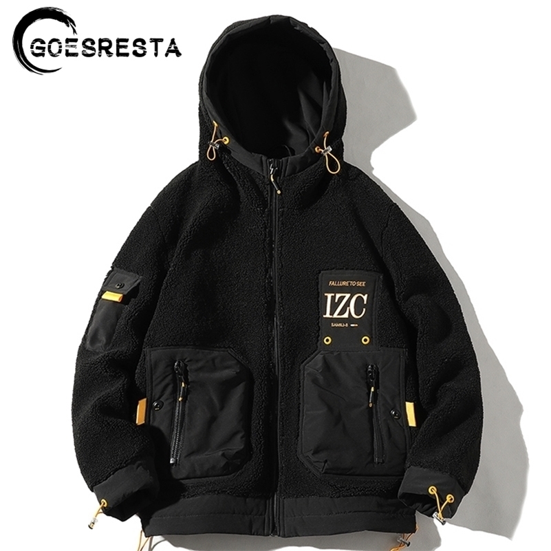 GOESRESTA New Men's Fashion Tide Brand Thick Street Wild Autumn And Winter Loose Warm Jacket Men 201118, Black
GOESRESTA New Men's Fashion Tide Brand Thick Street Wild Autumn And Winter Loose Warm Jacket Men 201118, Black