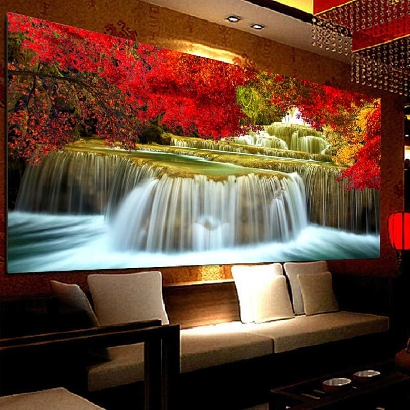 Huacan Diamond Painting Waterfall Full Square 5D DIY Diamond Embroidery Landscape Beadwork Diamond Mosaic Scenery 201118
Huacan Diamond Painting Waterfall Full Square 5D DIY Diamond Embroidery Landscape Beadwork Diamond Mosaic Scenery 201118