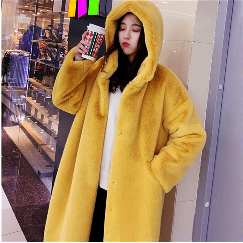 Parkas Female Winter Jacket 2020 New Fashion Hooded Rex fur thicken Long Overcoat Coat Warm Loose Women Winter Fur Coats, Pink
Parkas Female Winter Jacket 2020 New Fashion Hooded Rex fur thicken Long Overcoat Coat Warm Loose Women Winter Fur Coats, Pink