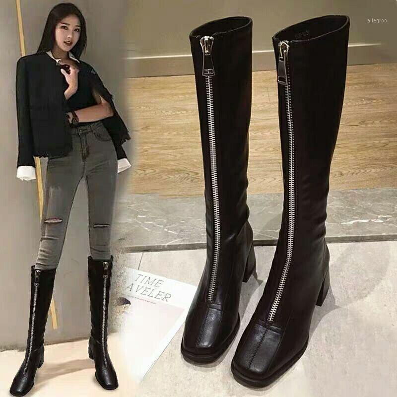 Winter Boots Lady Leather Women's Shoes Zipper Boots-Women Luxury Designer Sexy Thigh High Heels High Sexy 2020 Autumn Rubber1
Winter Boots Lady Leather Women's Shoes Zipper Boots-Women Luxury Designer Sexy Thigh High Heels High Sexy 2020 Autumn Rubber1
