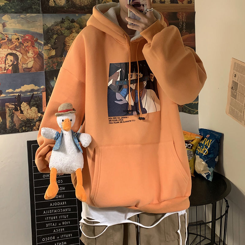2021 New Privathinker Men Warm Hoodies Winter New Japanese Style Cartoon Woman Hooded Sweatshirts Male Fashion Clothing LE36, Orange
2021 New Privathinker Men Warm Hoodies Winter New Japanese Style Cartoon Woman Hooded Sweatshirts Male Fashion Clothing LE36, Orange