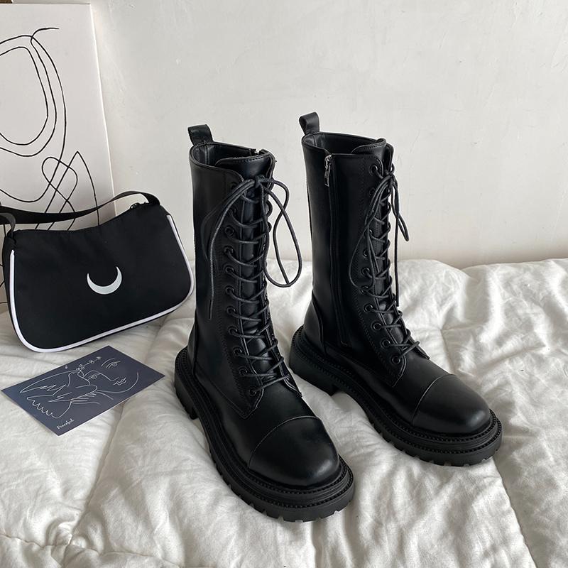 2021 New Winter Women's Boots Spring Autumn Design Platform Mid-calf Boots Short Female Shoes Leather Solid, Black
2021 New Winter Women's Boots Spring Autumn Design Platform Mid-calf Boots Short Female Shoes Leather Solid, Black