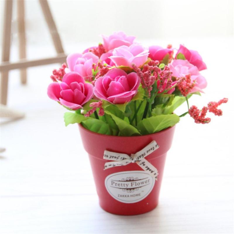 Artificial Flowers Diamonds Rose Simulation Flower Small Bonsai Set Decorations Plastic Pots Plants Fake Flowers Pot Ornaments
Artificial Flowers Diamonds Rose Simulation Flower Small Bonsai Set Decorations Plastic Pots Plants Fake Flowers Pot Ornaments
