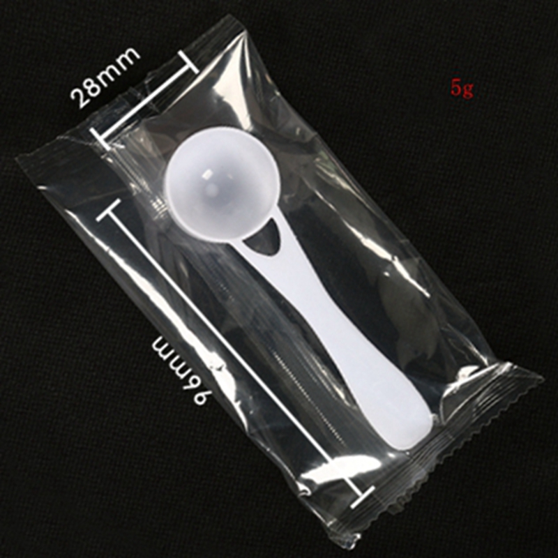 1g 2.5g 3g 4g 5g 10g Plastic Scoops Spoons For Food/Milk/Washing Powder/Medcine White Measuring Spoon