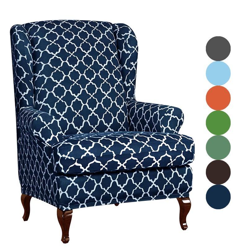 2pcs/set Wingback Armchair Cover Elastic Sloping Wing Back Sofa Cover All-inclusive Sofa Couch Slipcover for Wedding Banquet
2pcs/set Wingback Armchair Cover Elastic Sloping Wing Back Sofa Cover All-inclusive Sofa Couch Slipcover for Wedding Banquet