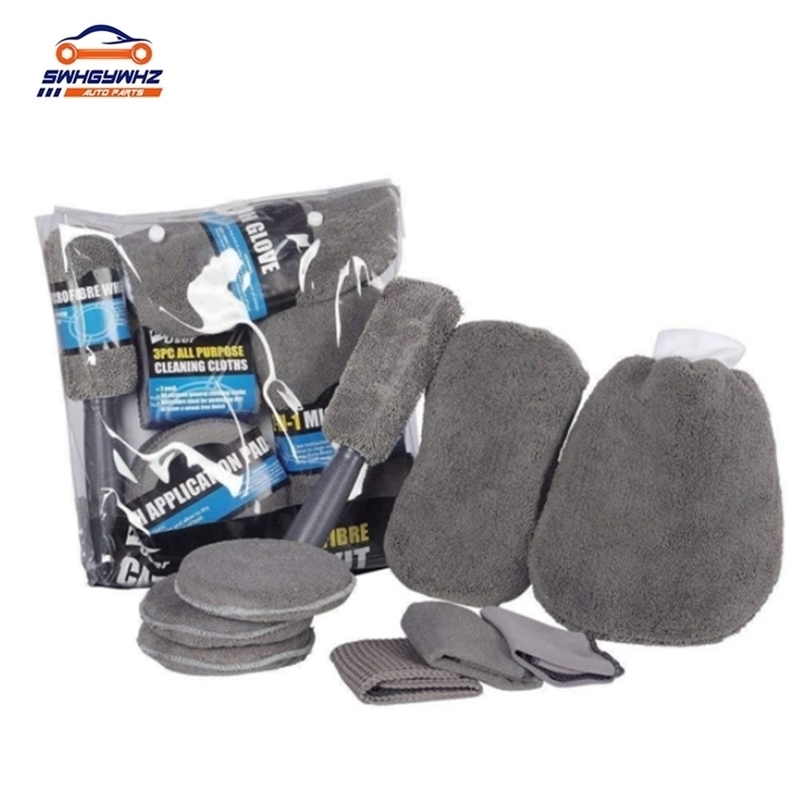 9Pcs Microfibre Car Wash Cleaning Tools Set Gloves Towels Applicator Pads Sponge Car Care Kit Wheel Brush Car Cleaning Kit 201214
9Pcs Microfibre Car Wash Cleaning Tools Set Gloves Towels Applicator Pads Sponge Car Care Kit Wheel Brush Car Cleaning Kit 201214