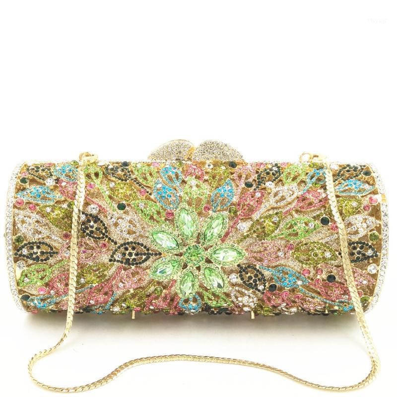 Multi color Flower Women Mini Crystal Evening Bag Metal Hardcase Wedding Party Clutch Handbag Purse for women gifts1, Color same as pictur
Multi color Flower Women Mini Crystal Evening Bag Metal Hardcase Wedding Party Clutch Handbag Purse for women gifts1, Color same as pictur