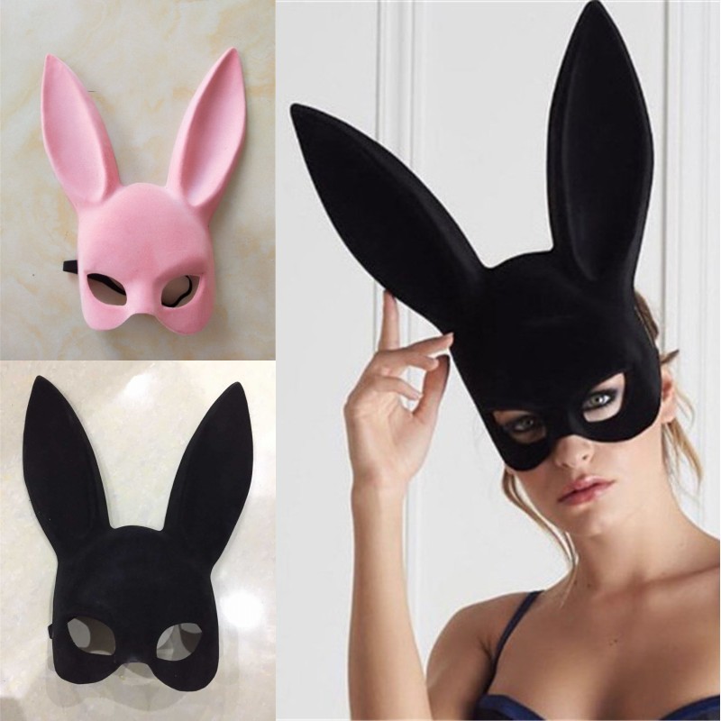 Long Ears Rabbit Mask Bunny Mask Party Costume Cosplay Halloween Masquerade Pink/black Halloween Masquerade Rabbit Masks
Long Ears Rabbit Mask Bunny Mask Party Costume Cosplay Halloween Masquerade Pink/black Halloween Masquerade Rabbit Masks