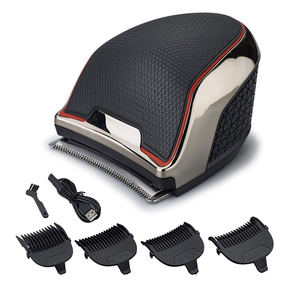 Hair Trimmer, Self-Haircut Kit, Clippers Hairs Cut, Waterproof USB Rechargeable Cordless Beard Trimmers with Cutting Combs for Men
Hair Trimmer, Self-Haircut Kit, Clippers Hairs Cut, Waterproof USB Rechargeable Cordless Beard Trimmers with Cutting Combs for Men