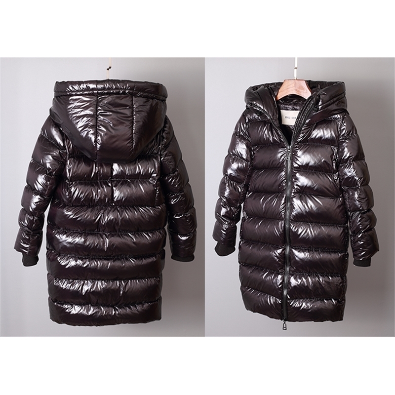 OLEKID Thick Warm Girls Winter Jacket Waterproof Down Jacket For Girls 2-12 Years Children Boys Outerwear Coat Kids Parka LJ201128