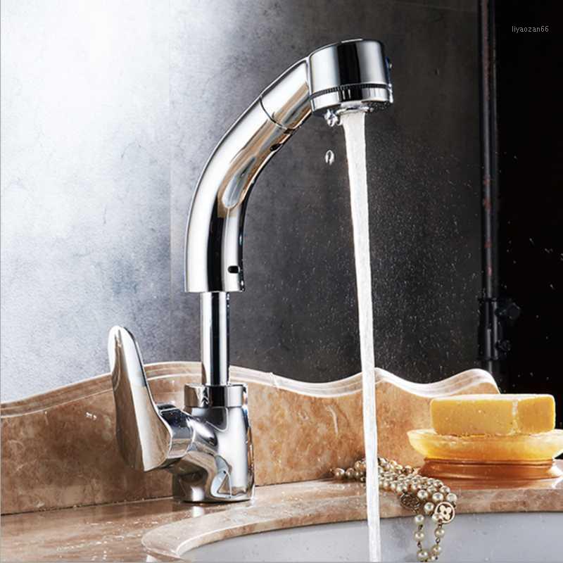 All-brass pull-out kitchen faucet, wash basin, hot and cold lift, retractable, rotatable shampoo faucet, bathroom faucet1
All-brass pull-out kitchen faucet, wash basin, hot and cold lift, retractable, rotatable shampoo faucet, bathroom faucet1