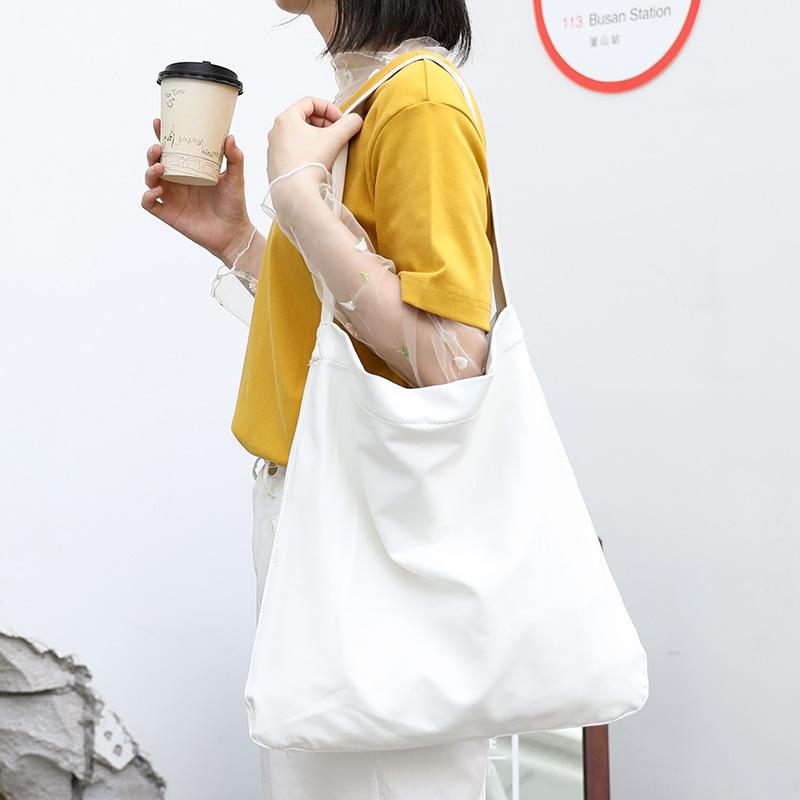 Simple Tote Bag versatile soft leather handbag leisure large capacity one shoulder women's bag, Black
Simple Tote Bag versatile soft leather handbag leisure large capacity one shoulder women's bag, Black