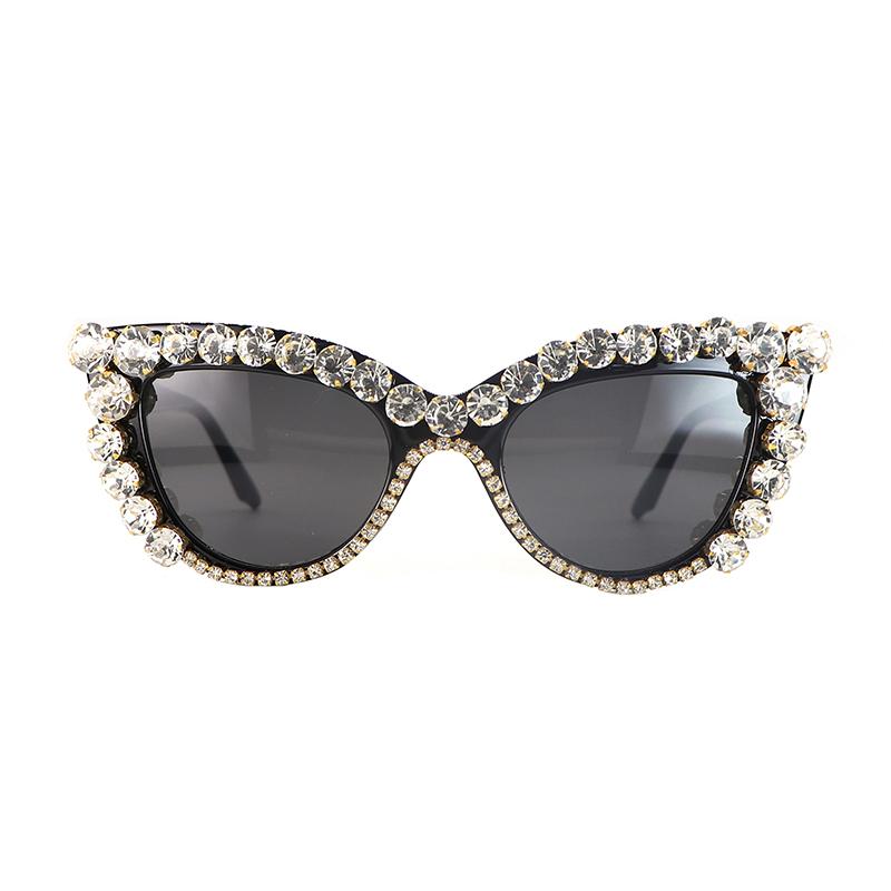 Vintage Fashion Luxury Cat Eye Diamond Sunglasses Women Crystal Big Rhinestone Sun Glasses UV400 Shades Brand Designer Sun Glass
Vintage Fashion Luxury Cat Eye Diamond Sunglasses Women Crystal Big Rhinestone Sun Glasses UV400 Shades Brand Designer Sun Glass