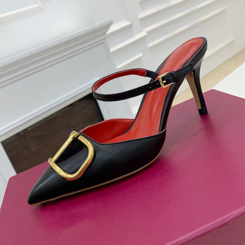 women Sandals party fashion 100% leather Pointed Dance shoe new sexy designer high heels Super Lady wedding Metal Belt buckle Beach Women shoes size 34-40-41-42 With box, Extra box
women Sandals party fashion 100% leather Pointed Dance shoe new sexy designer high heels Super Lady wedding Metal Belt buckle Beach Women shoes size 34-40-41-42 With box, Extra box