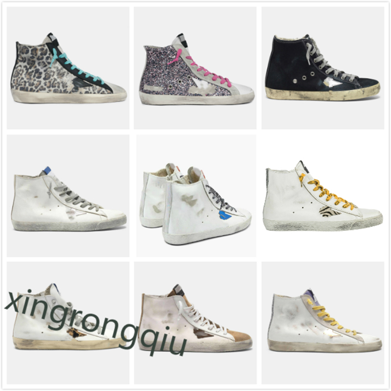 Italy Deluxe Brand Francy Sneakers High Shoe Golden Sneaker Classic Leopard Do-old Dirty Shoe Goose Designer Women Man Leather Casual Shoes, Star20
Italy Deluxe Brand Francy Sneakers High Shoe Golden Sneaker Classic Leopard Do-old Dirty Shoe Goose Designer Women Man Leather Casual Shoes, Star20