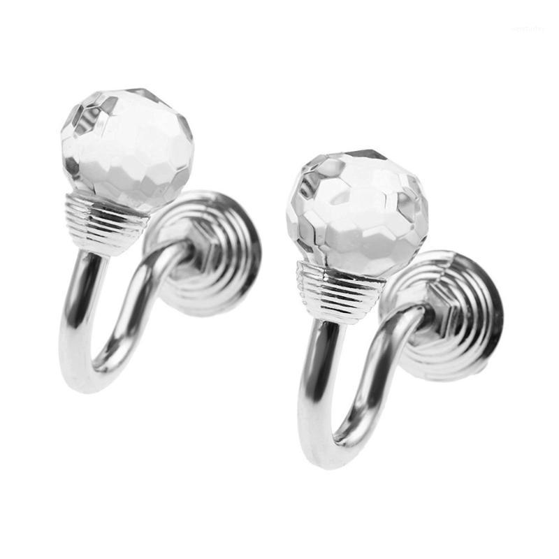 Stainless Steel Household Hooks Set Shape Practical Hanger Storage 2 x Crystal And Chrome Tie Back Hooks Fabric Designer 19SEP191
Stainless Steel Household Hooks Set Shape Practical Hanger Storage 2 x Crystal And Chrome Tie Back Hooks Fabric Designer 19SEP191