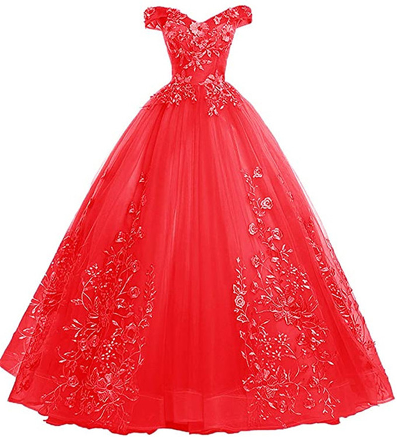 Pink Off Shoulder Ball Gown Quinceanera Dresses Lace Appliques Sweet 16 Plus Size Party Prom Evening Gowns Custom Made QC1523
