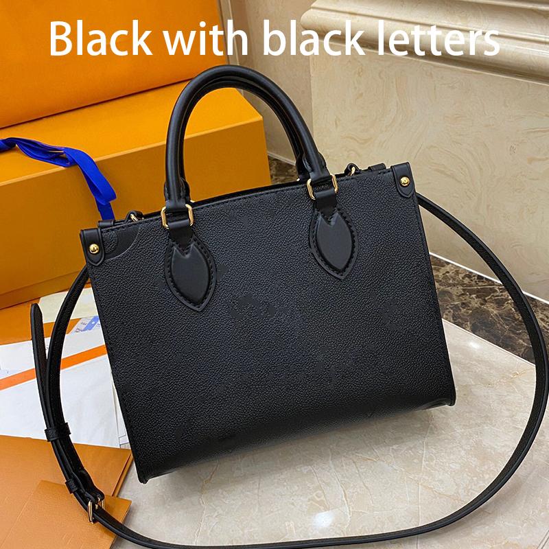 25cm Tote Handbag Designer Women Luxury Handbags Fashion Crossbody Bags Shoulder Handle Totes Clutch Genuine Leather