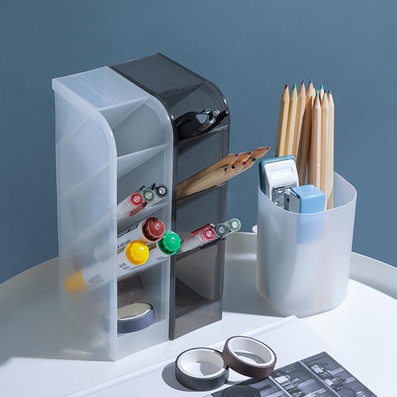 Multi-function 4 Grid Office Accessories Desktop Pen Holder School Storage Case Plastic Box Desk Pen Pencil Organizer
Multi-function 4 Grid Office Accessories Desktop Pen Holder School Storage Case Plastic Box Desk Pen Pencil Organizer