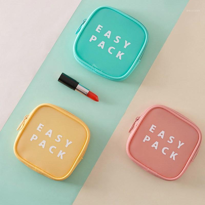 

Square Sanitary Pad Pouch Cotton Girls Cosmetic Bags Lipstick Bag Makeup Bag Napkin For Ladies Tampon Organizer BagsM1