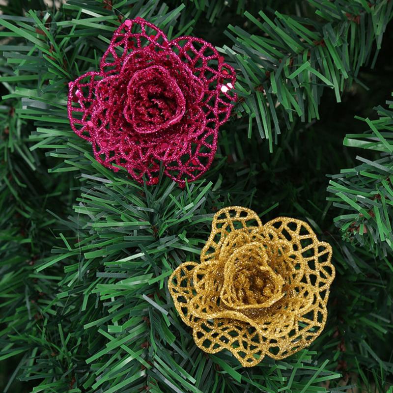 10PCS Christmas Flowers Decor Delicate Flower Decor for Party Shop Store, Assorted color 
10PCS Christmas Flowers Decor Delicate Flower Decor for Party Shop Store, Assorted color