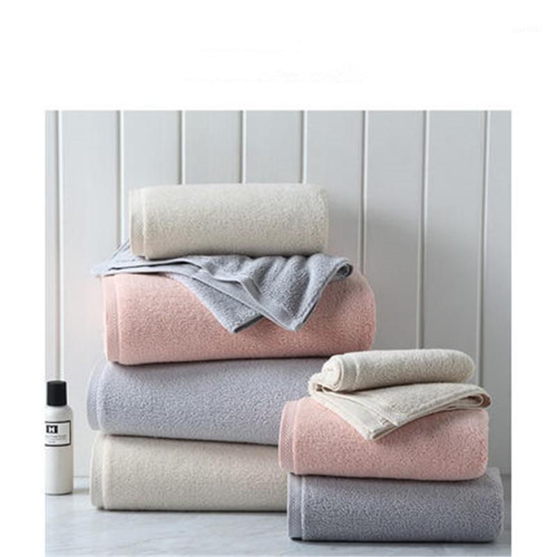 High-grade cotton jacquard bath towel, suitable for families, hotels, men and women outdoor jacquard bath towel1, Pink